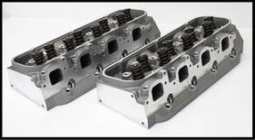 BBC CHEVY 496-572 BRAVO 335 REC. PORT 335cc ALUMINUM HEADS ASSEMBLED BRAVO-274