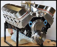 BBC CHEVY 496-505 ENGINE, DART BIG M BLOCK, CRATE MOTOR 674 hp BASE ENGINE