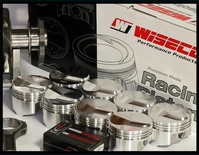 BBC CHEVY 572 WISECO FORGED PISTONS 4.560 +12cc DOME KP465A6