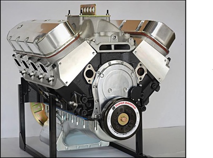 BBC CHEVY 572 SUPER PRO STREET ENGINE, DART BLOCK, AFR HEADS 862hp BASE ENGINE K1